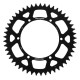 Supersprox продаж алюмінієва задня зірочка 7075-t6 (ergal) 489 49 kawasaki kx/kxf 84-18 (jtr460.49) чорний