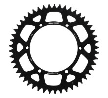 Supersprox продаж алюмінієва задня зірочка 7075-t6 (ergal) 489 49 kawasaki kx/kxf 84-18 (jtr460.49) чорний