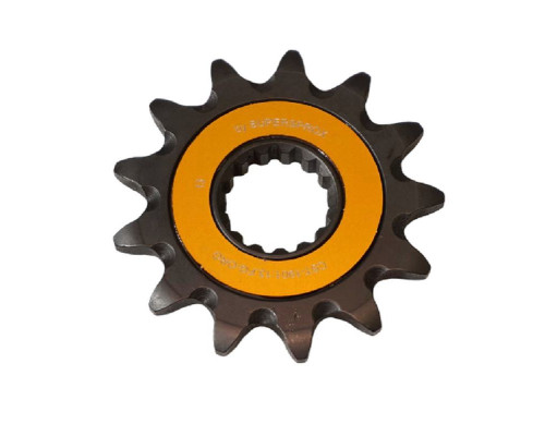 Передня зірочка supersprox 1248 13 самоочищуюча ktm sx/sxf/exc/excf '91-'25, husqvarna fc/fe/tc/te '14-'25 з оранжевими кільцями - див. опис позиції (jtf1901.13)