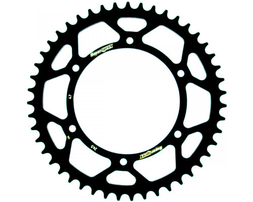 Задня зірочка supersprox 270 47 yamaha yz/yzf/wrf '99-'18 (jtr251.47) (jtr245/2.47) чорна сталь