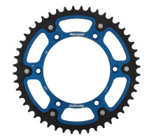 Задня зірочка supersprox 270 48 stealth (сталь/алюміній) yamaha yz/yzf '99-'18 (jtr251.48) (jtr245/2.48) синий