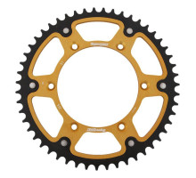 Задня зірочка supersprox 270 51 stealth (сталь/алюміній) yamaha yz/yzf '99-'18 (jtr251.51) (jtr245/2.51) золотий колір