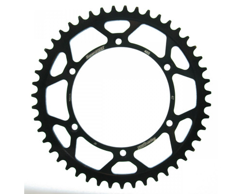 Зарінка задня supersprox 489 47 kawasaki kx/kxf `84-18 (jtr460.47) чорна сталь