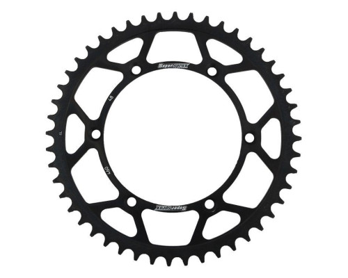 Зарінка задня supersprox 489 48 kawasaki kx/kxf `84-18 (jtr460.48) чорна сталь