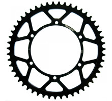 Задня зірочка supersprox 489 51 kawasaki kx/kxf '84-18 (jtr460.51) чорна сталь