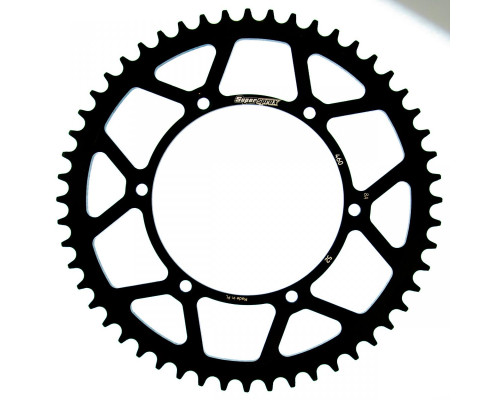 Задня зірочка supersprox 489 52 kawasaki kx/kxf `84-15 (jtr460.52) (чорна сталь