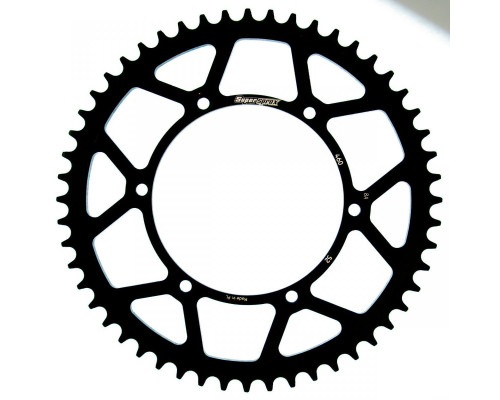 Задня зірочка supersprox 489 52 kawasaki kx/kxf `84-15 (jtr460.52) (чорна сталь