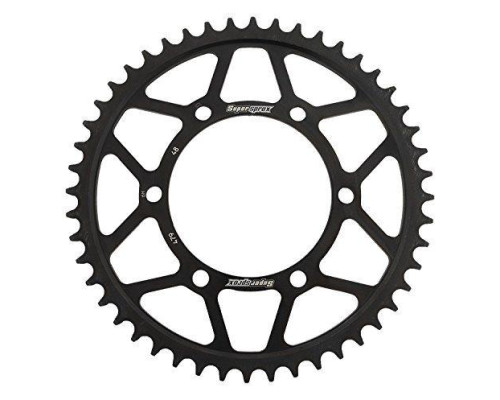 Зарідня зірочка supersprox 489 53 kawasaki kx/kxf `84-15 (jtr460.53) (чорна сталь