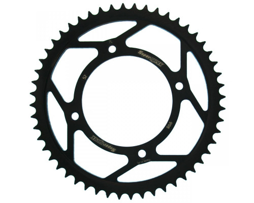 Зарідня зірочка supersprox 798 52 suzuki rm 85 02-12, yamaha yz 80/85 (jtr798.52) (ланцюг 428) чорна сталь