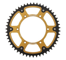 Задня зірічка supersprox 808 51 stealth (сталь-алюміній) suzuki rm/rmz (jtr808.51) золотий колір