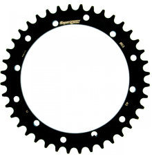 Задня зірочка supersprox 856 40 yamaha tt 600 r/s 93-03, yfs 200`88-06, yfm 350 (jtr853.40) чорна сталь