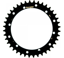 Задня зірочка supersprox 856 40 yamaha tt 600 r/s 93-03, yfs 200`88-06, yfm 350 (jtr853.40) чорна сталь