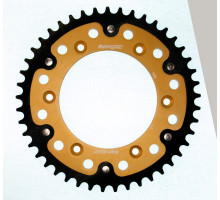 Задня зірочка supersprox 899 45 stealth (сталь/алюміній) ktm sx/exc (jtr897.45) gold