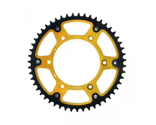 Задня зірочка supersprox 899 51 stealth (сталь/алюміній) ktm sx/exc (jtr897.51) gold