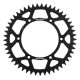Задня зірочка алюмінієва supersprox 7075-t6 (ergal) 270 49 yamaha yz/yzf '99-'18 (jtr251.49) (jtr245/2.49) чорний