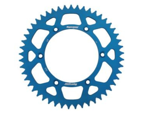 Задня зірочка алюмінієва supersprox 7075-t6 (ergal) 270 49 yamaha yz/yzf '99-'18 (jtr251.49) (jtr245/2.49) синий