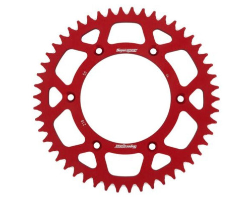 Задня зірочка алюмінієва supersprox 7075-t6 (ergal) 289 48 honda cr/crf '83-'16 (jtr210.48) червона