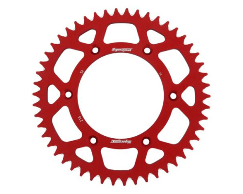 Задня зірочка алюмінієва supersprox 7075-t6 (ergal) 289 50 honda cr/crf/xr '83-'16 (jtr210.50) червона
