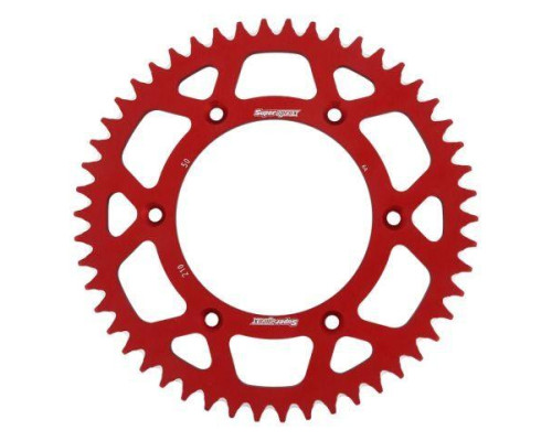 Задня зірочка алюмінієва supersprox 7075-t6 (ergal) 289 50 honda cr/crf/xr '83-'16 (jtr210.50) червона