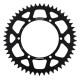 Задня зірочка алюмінієва supersprox 7075-t6 (ergal) 489 50 kawasaki kx/kxf 84-18 (jtr460.50) чорний