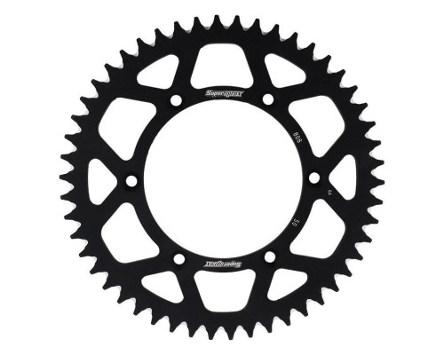 Задня зірочка алюмінієва supersprox 7075-t6 (ergal) 808 50 suzuki rm/rmz (jtr808.50) чорна