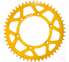 Задня зірочка алюмінієва supersprox 7075-t6 (ergal) 808 50 suzuki rm/rmz (jtr808.50) золотий колір