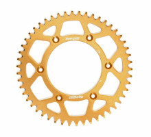 Задня алюмінієва зірочка supersprox 7075-t6 (ergal) 899 49 ktm sx/exc (jtr897.49) золото