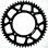 Задня зірочка алюмінієва supersprox 7075-t6 (ergal) 899 51 ktm sx/exc (jtr897.51) чорна
