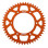Задня алюмінієва зірочка supersprox 7075-t6 (ergal) 899 51 ktm sx/exc (jtr897.51) оранжева