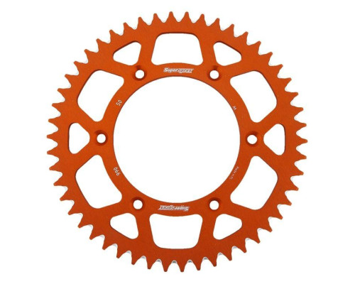 Задня алюмінієва зірочка supersprox 7075-t6 (ergal) 899 51 ktm sx/exc (jtr897.51) оранжева