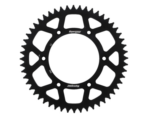 Задня зірочка алюмінієва supersprox 7075-t6 (ergal) 899 52 ktm sx/exc (jtr897.52) чорна