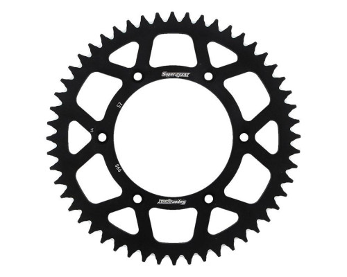 Задня зірочка алюмінієва supersprox 7075-t6 (ergal) 899 52 ktm sx/exc (jtr897.52) чорна