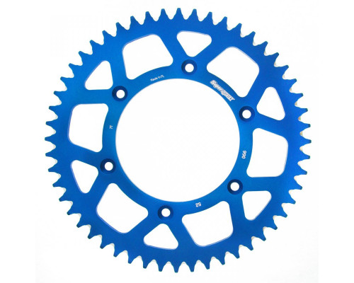 Задня алюмінієва зірочка supersprox 7075-t6 (ergal) 899 52 ktm sx/exc (jtr897.52) синя