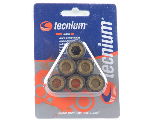 Ролики варіатора tecnium (vicma) 15x12mm 5,5 г, 6 шт (3912)