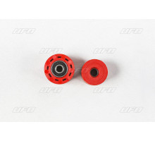 Набір роликів ufo 2шт. ланцюг верхний і нижний honda crf 250r '12-18, crf 450r/x '12-16 red (8x38x24mm) і (8x34x24mm) 79-5014, 79-5015