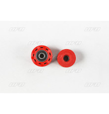 Набір роликів ufo 2шт. ланцюг верхний і нижний honda crf 250r '12-18, crf 450r/x '12-16 red (8x38x24mm) і (8x34x24mm) 79-5014, 79-5015