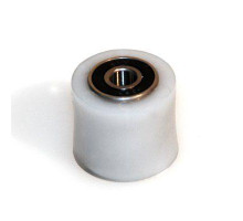 Ролик ланцюга ufo honda cr 125/250 '04-'07, kawasaki kfx 250 '06-'09 нейтральний колір (8x34x28mm) (79-5001)