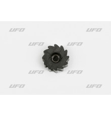 Ролик ланцюга ufo kawasaki kxf 250 '09-'20, kxf 450 '09-'18 колір чорний з передачами (8x38x24mm) 79-5014