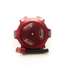 Кришка пальника accel honda crf 250r '18-20, crf 450r '17-20 червона - акція
