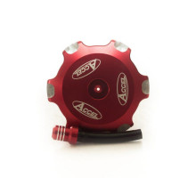 Кришка пальника accel honda crf 250r '18-20, crf 450r '17-20 червона - акція