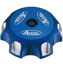 Кришка пальника accel honda/kawasaki/suzuki/yamaha синя