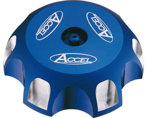Кришка пальника accel honda/kawasaki/suzuki/yamaha синя