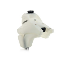 Acerbis fuel tank 12l ktm exc 250 / 300 tpi '18-'19, excf / exc-f 250 / 350 / 450 / 500 '17-'19, sxf / sx-f 250 /350 / 450 '16-'18 прозорий (білий / прозорий)