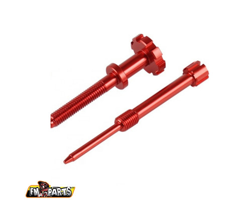 Fm-parts паливна суміш та гвинт холостого ходу для карбюратора keihin (паливна суміш та гвинт холостого ходу) червоний