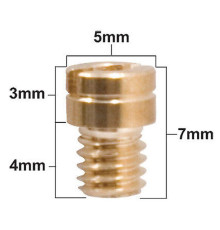Prox main jet keihin тип 99101-116 діаметр №75 (1 шт.)