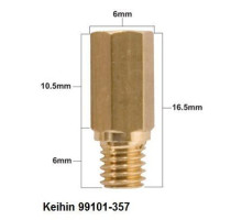 Prox main jet keihin тип 99101-357 діаметр №100 (1 шт.)