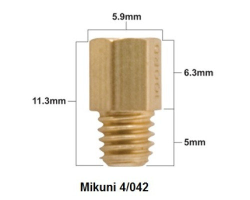 Prox main jet mikuni тип 4/042 діаметр №220 (1 шт.)