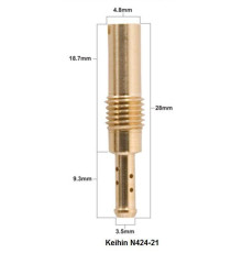 Сопло prox keihin повільний тип n424-21 діаметр №48 (1 шт.)
