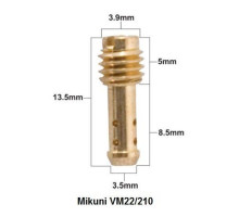 Сопло prox mikuni тип vm22/210 діаметра №45 повільної швидкості (1 шт.)