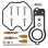 Ремкомплект карбюратора prox honda crf 230f 